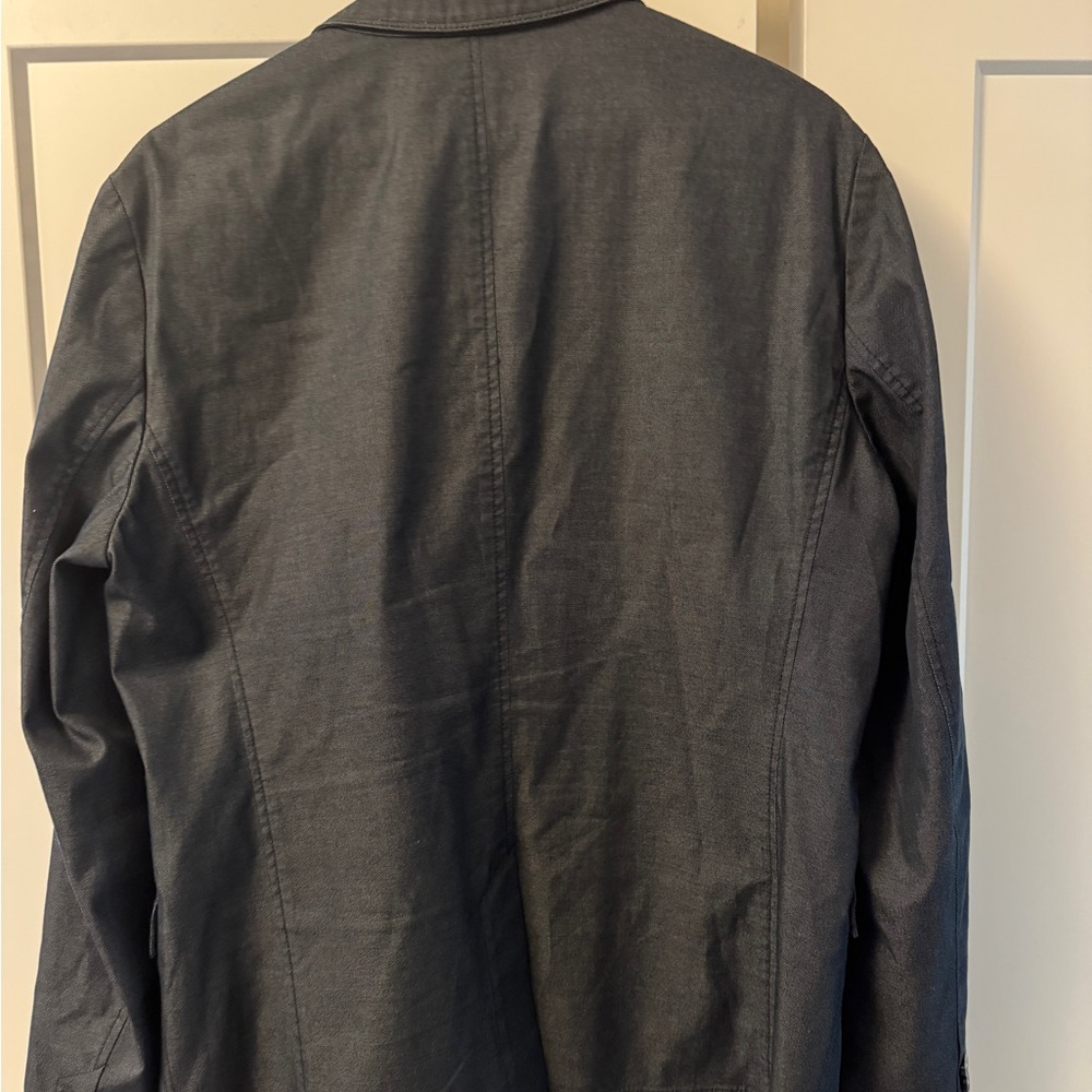 Hugo Boss 44R Men Denim Sport Coat Modern Fit Blazer - Picture 2 of 4